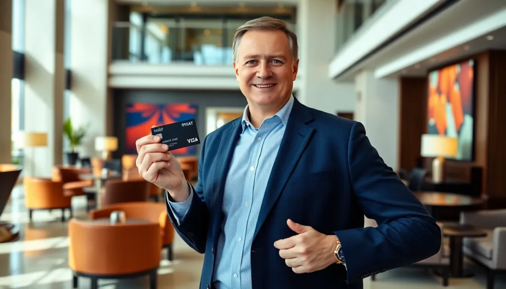 world of hyatt business card